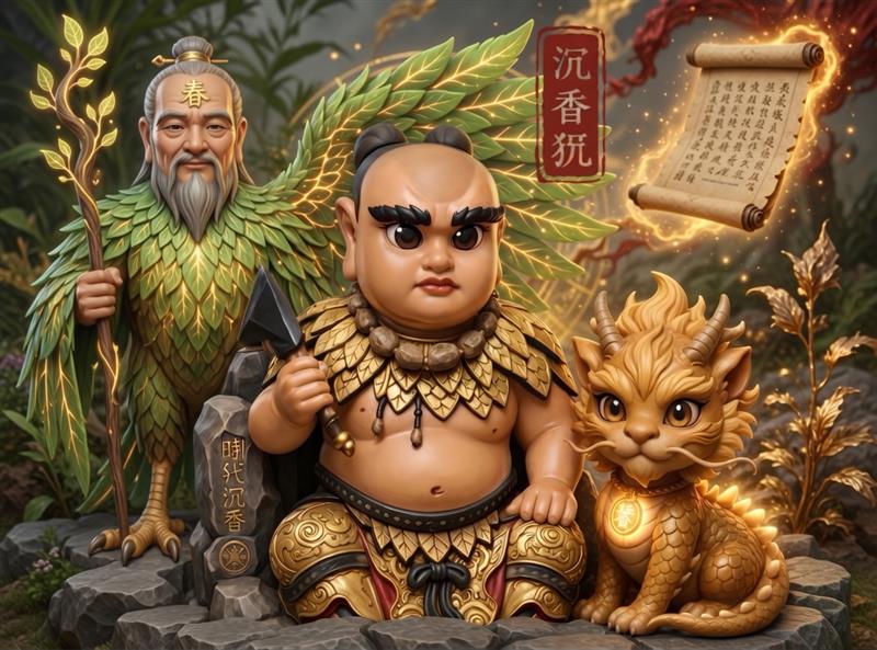 《沉香犼與炎帝：百草天書》Ep.2 枸杞 · 孝德之果,時代沉香